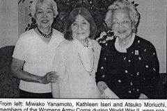 Kathleen Iseri (center)