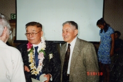 James Oda (left)